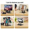 Adjustable Rotating Tablet & Laptop Stand with Cooling Fan & Hollow Design