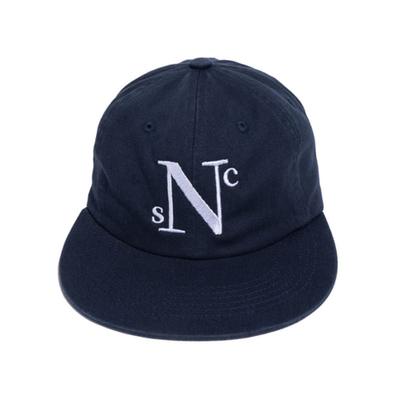 Сетчатая кепка с логотипом N и плоским козырьком (NAVY)