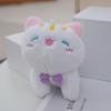 Adorable Plush Cat Keychain Cute And Soft Stuffed Animal Toy For Bag Charms