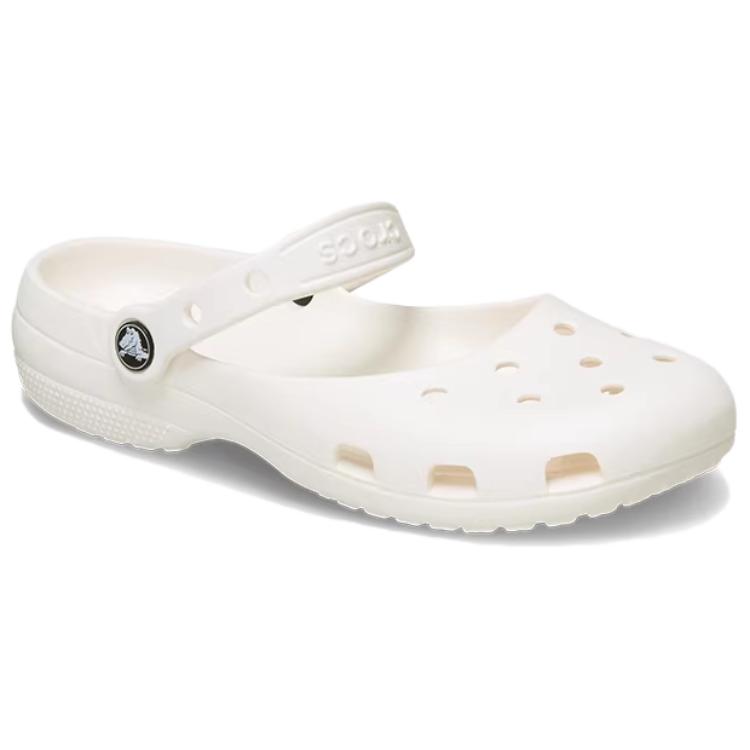 Crocs Классические балетные ЭВА-сабо женские белые 211994-0WV