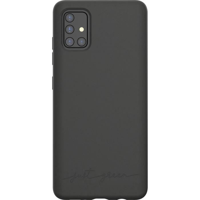 Just green coque bio pour galaxy a51 noir
