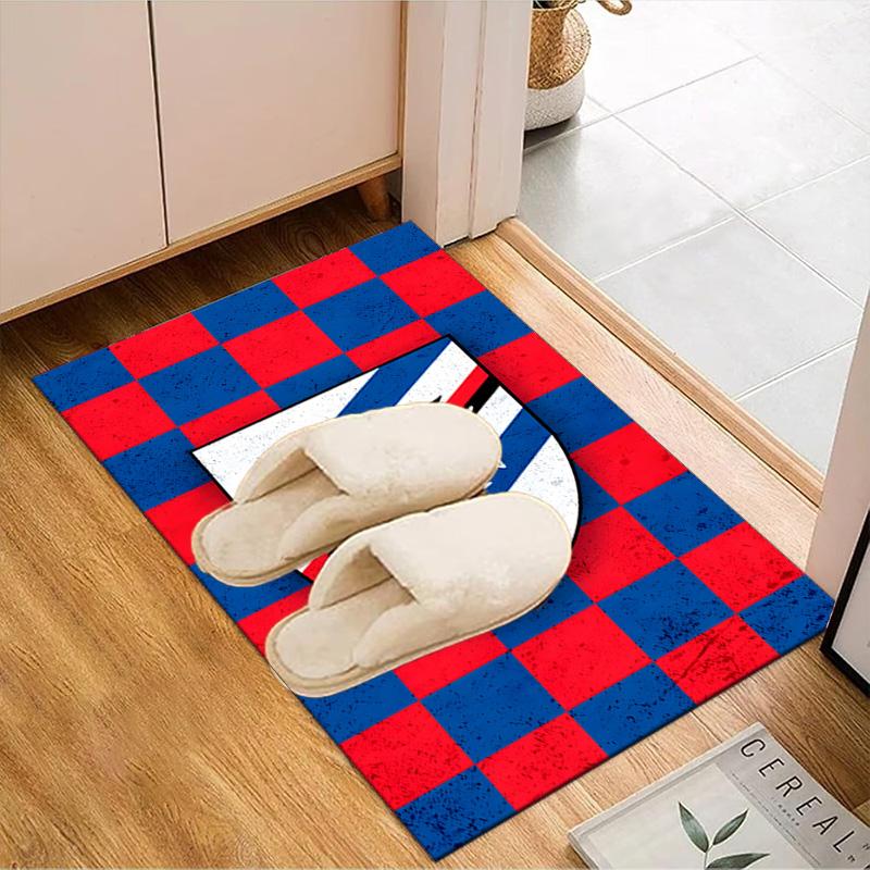 Sam-pdoria Team Emblem Rug for Living Room, Game Rooms, Office, Bedroom, Office Floor Mat Playful Design, fan gifts Christmas decor