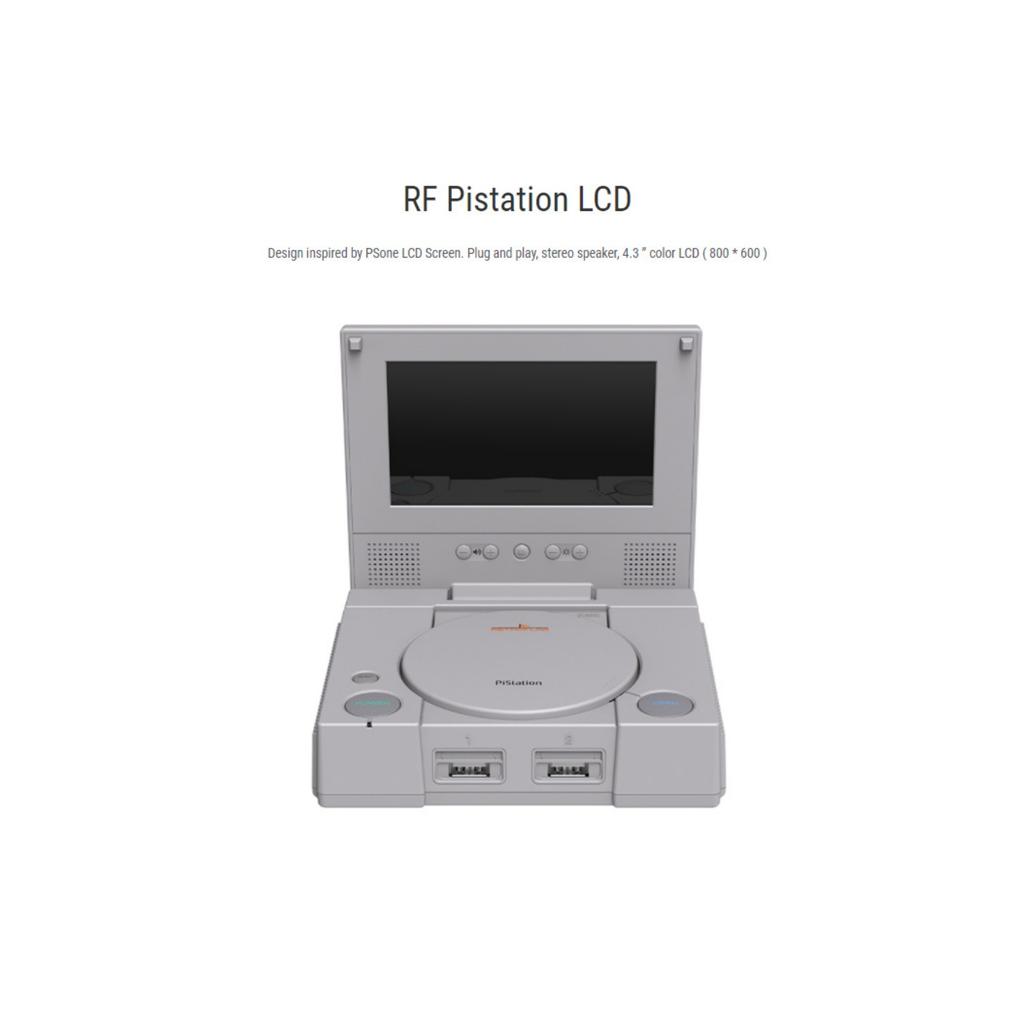 PiStation Case Pi 4 Case with Pi 4 Screen 800x480 3.4 Inch LCD Display&Stereo Speaker,Fan Heatsinks HDMI Cable Micro SD Card 32GB and SD Card Reader