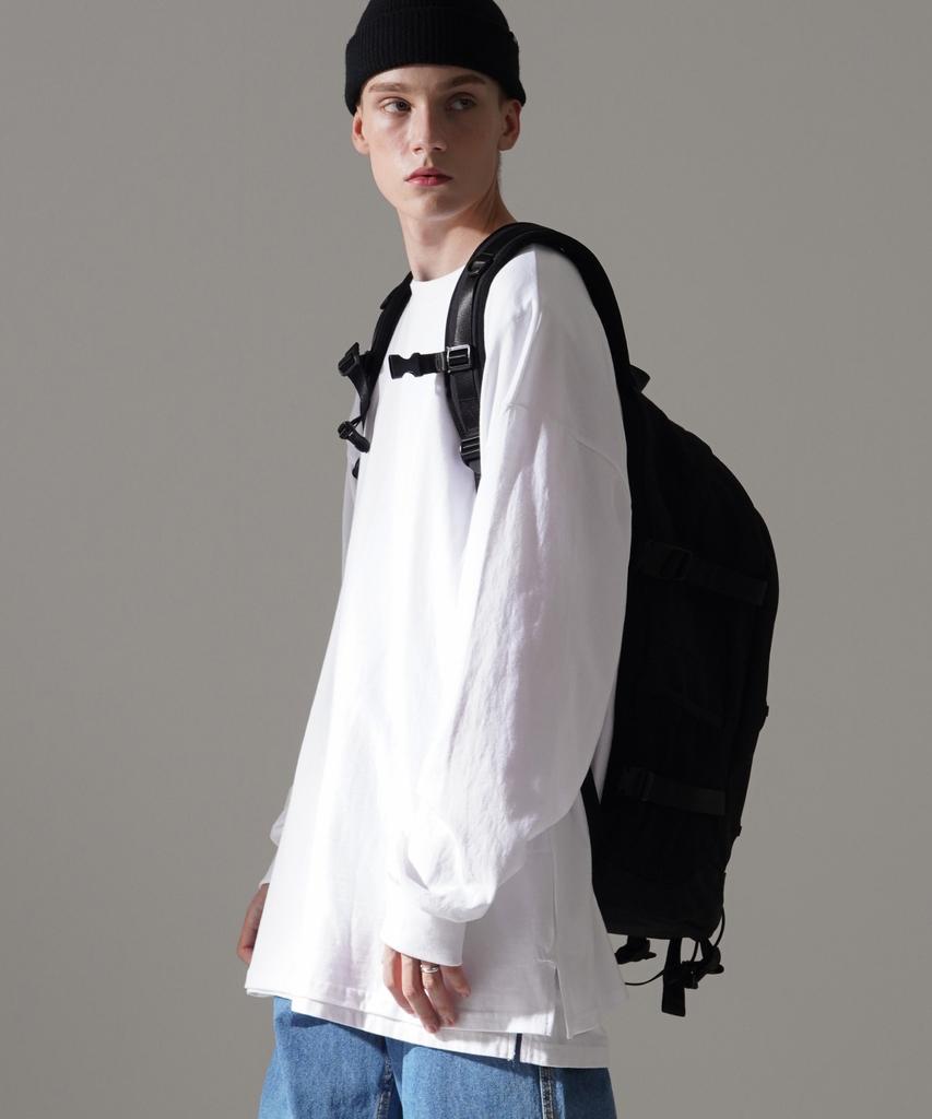 PERSTEP Centric Layered Long Sleeve T-Shirt White Smlt4446