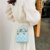 2025 Summer Mini Diamond Pattern Jelly Bag - PVC Pearl Crossbody for Kids & Women