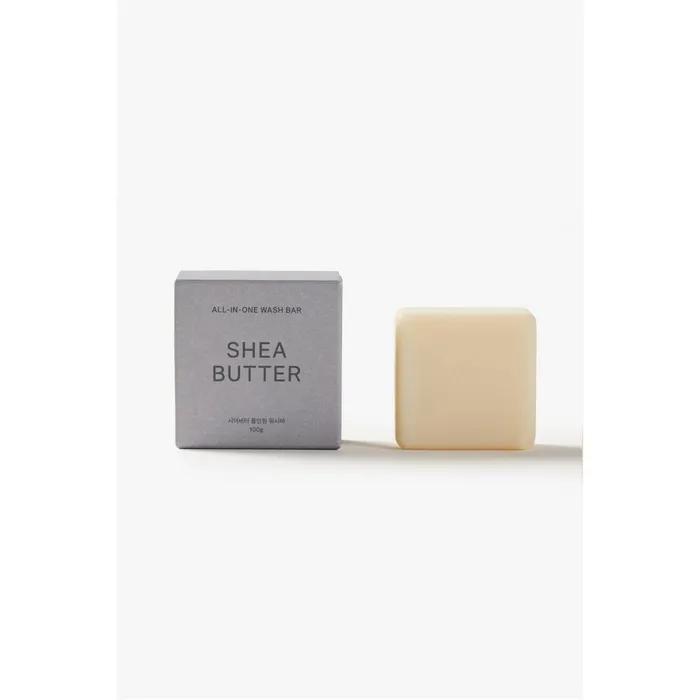 [JAJU] Zeroba Shea Butter All-in-one Wash Bar 100g
