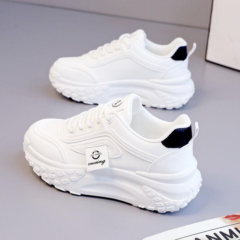 Daddy Shoes Women's Autumn Thick Bottom All-Match Soft Bottom Casual Spring and Autumn Running Sports Women's Shoes