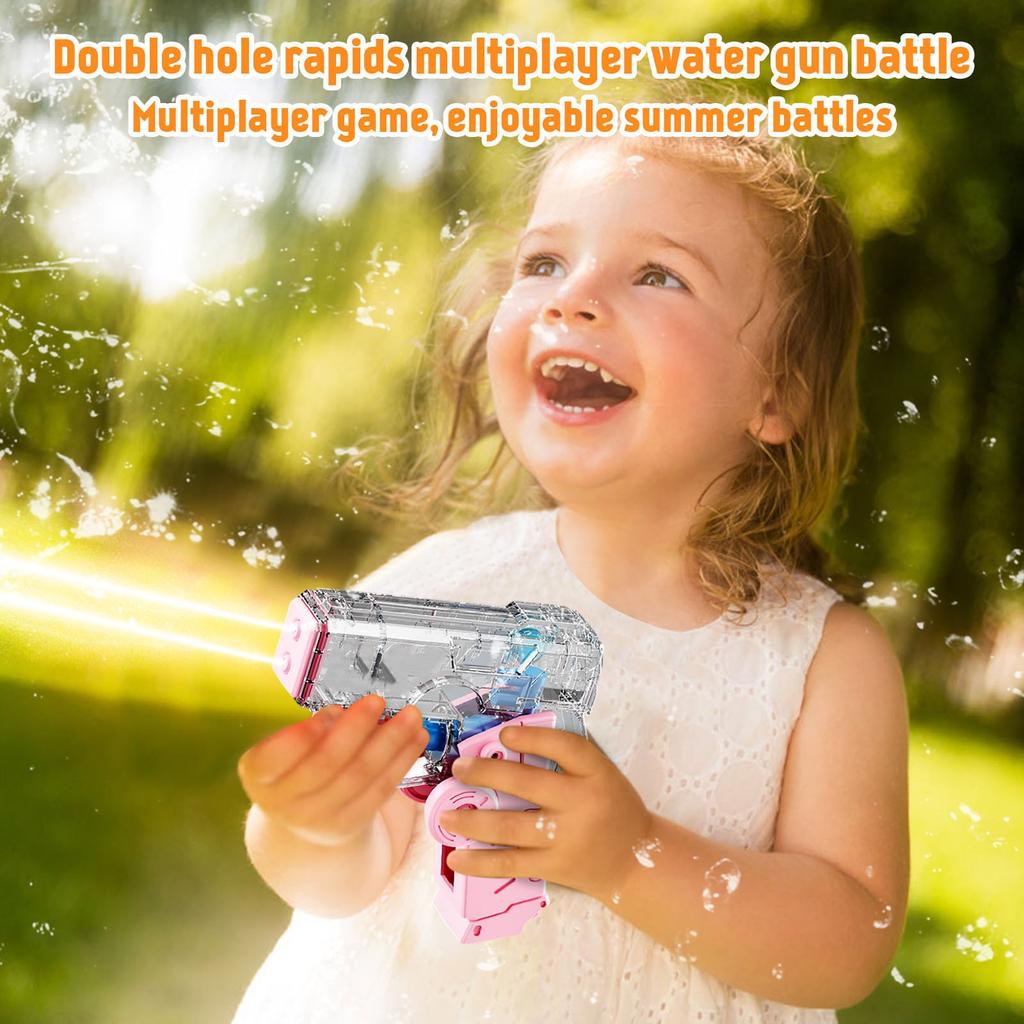 Складной вращающийся напальчник с двумя отверстиями для воды, детская игрушка, распылитель воды