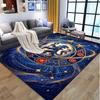 Chelsea Football Club Pattern Rug, Indoor/Outdoor Mat, for Picnic, Gameroom, Bedroom, Office, Living Room, Home Decor Carpet, Birthday Gift