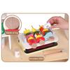 Wooden Simulation Grill Set Role Play Game Cooking Imaginative Wooden Pretend Grill Toys