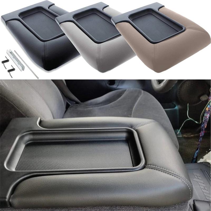 Car Armrest Box Center Console Lid Leather Armrest Cover For Cadillac GMC Vehicles 19127364 Interior Accessories