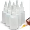 Dispenser with Screw-On Lids Oil Dropper Bottles Glue Bottles Refillable Bottles Pigment Container