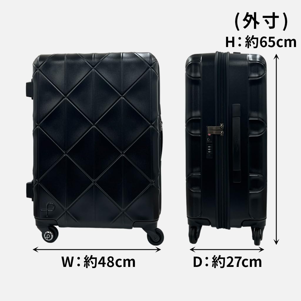 Чемодан Большой Вместимость Размер L 5 ночей 6 дней 6 ночей 7 дней 68 л Стопор колес Бесшумные колесики Внутренняя ткань Гарантия 10 лет Сделано в Японии