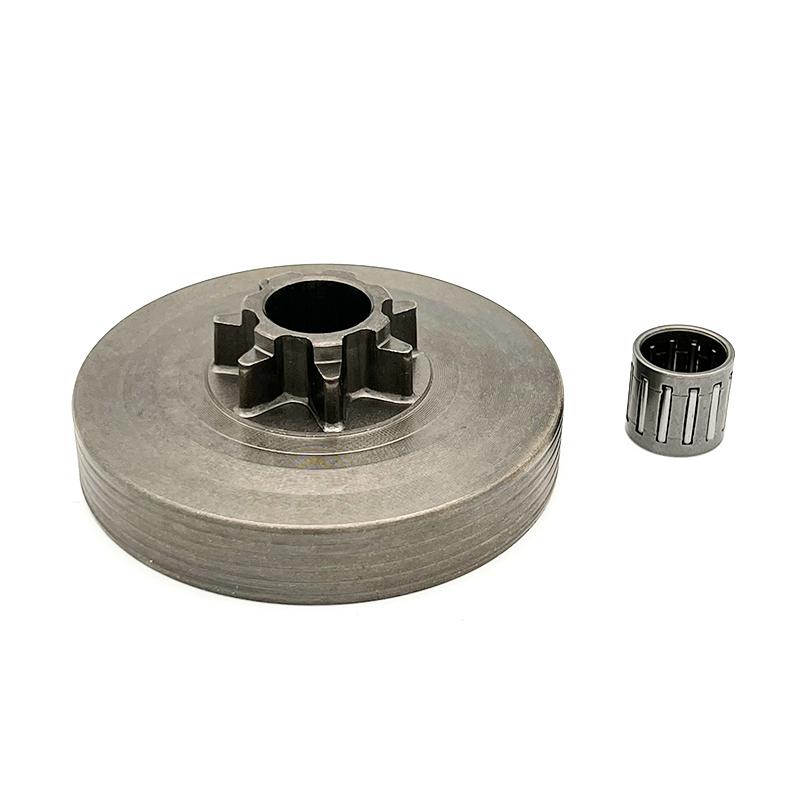 Garden Power Tool Accessories Chainsaw Parts 4500 5200 5800 Clutch Cover 0.325" 7 Teeth Chain Sprocket Kit
