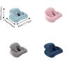 Double Layer Hollow Nap Pillow PP Cotton Filling Breathable Student Nap Pillow Soft Solid Color Sleeping Pillow Travel