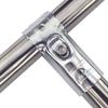 Tube Connector 25mm Structural Pipe Metal Joiner 5pcs 10pcs for Workshop Furniture Home Storage System Easy Setup Durable