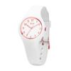 Authorized Distributor Ice Watch Watch 015343 Ice Glam White Rose Gold Numbers Extra Small [Ice Watch] Women's
