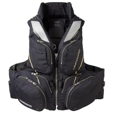 SHIMANO Ограниченный Про Плавающий Жилет с Подушкой Ограниченный Черный XL VF-130W