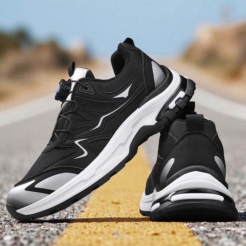 Outdoor Men's Hiking Shoes Non-slip Breathable Running Sneakers Jogging Casual Sport Shoes Comfortable Trekking Climbing Shoes