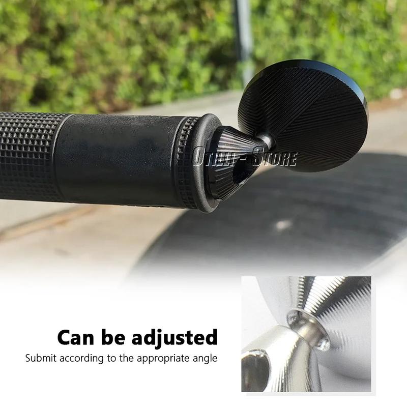 Motorcycle For Vespa Sprint150 Primavera Sprint 150 Rearview Mirror Scooter Handlebar Mirrors Adjustable Riding Round Mirror