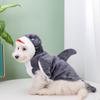 Three-Dimensional Shark Dog Costume for Halloween - Autumn/Winter Pet Apparel