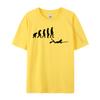 Spear Fishing Evolution Spearfishing Funny Fisherman Cheap Soccer Heartbeat Normal T-Shirt Adult Tops Shirts Normal Tee-Shirt