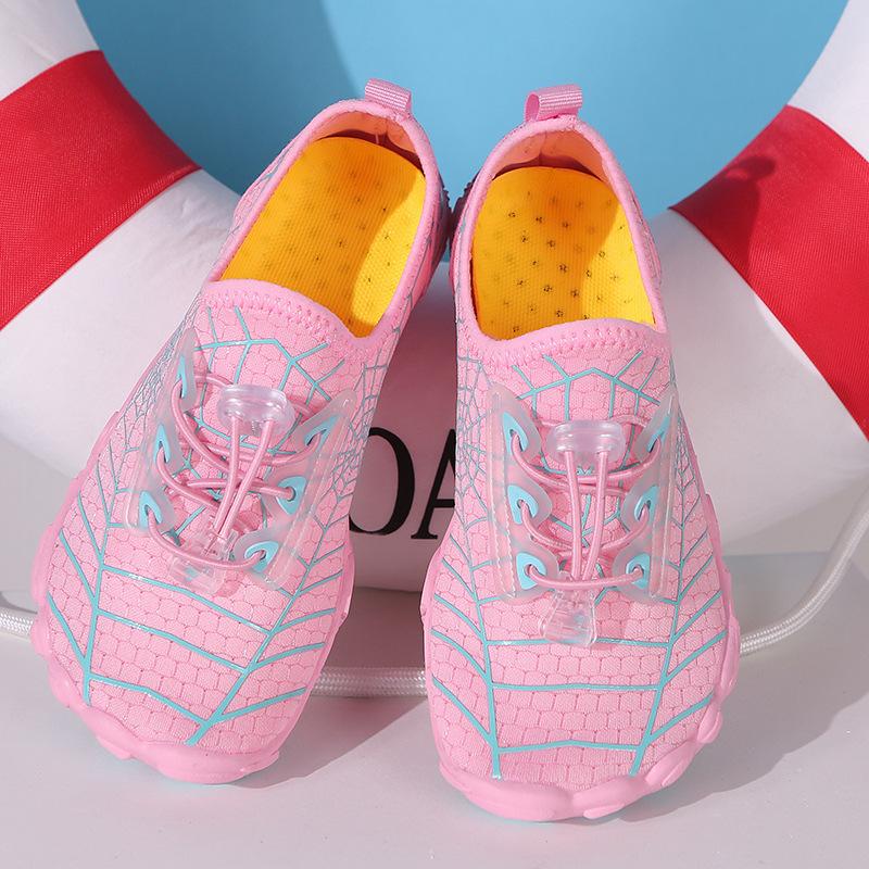 Детская пляжная обувь Обувь для ходьбы по воде Обувь для дайвинга и снорклинга Женская нескользящая и устойчивая к порезам мужская обувь с мягкой подошвой Обувь для плавания Нескользящая обувь для ручьев