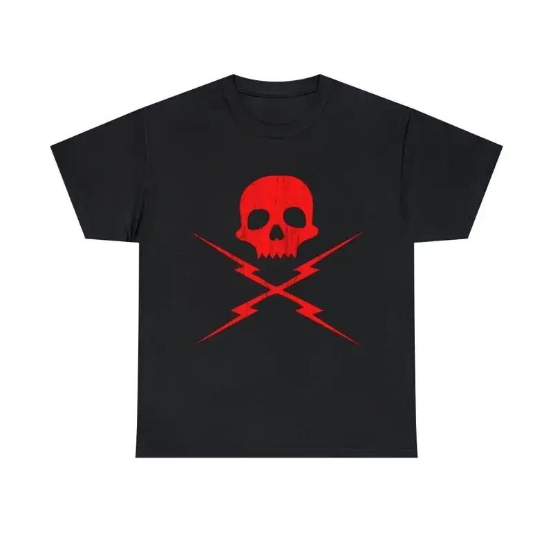 Skull And Bolts Retro T Shirt S 5xl