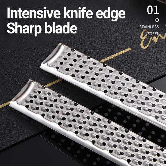 Yousheng Cheese Grater Handheld Multi-Purpose Stainless Steel Professional Grater Lemon Zester for Kitchen