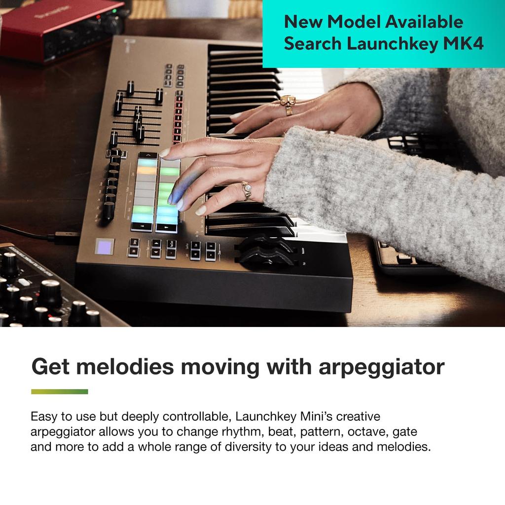 Novation novation Launchkey49 MK3 MIDI клавиатура контроллер /