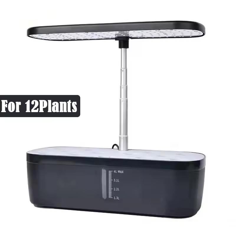 Интеллектуальная гидропонная система для выращивания, машина для посадки в помещении, садовый растениевод, горшок для посадки овощей, автоматический таймер, светодиодная лампа для роста