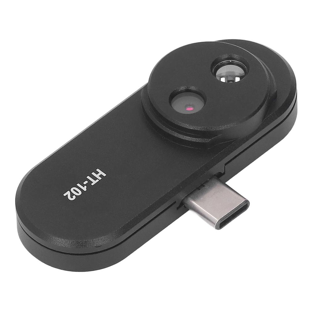 Тепловизионная камера, черный ABS-тепловизор для мобильного телефона с регулируемым встроенным разъемом