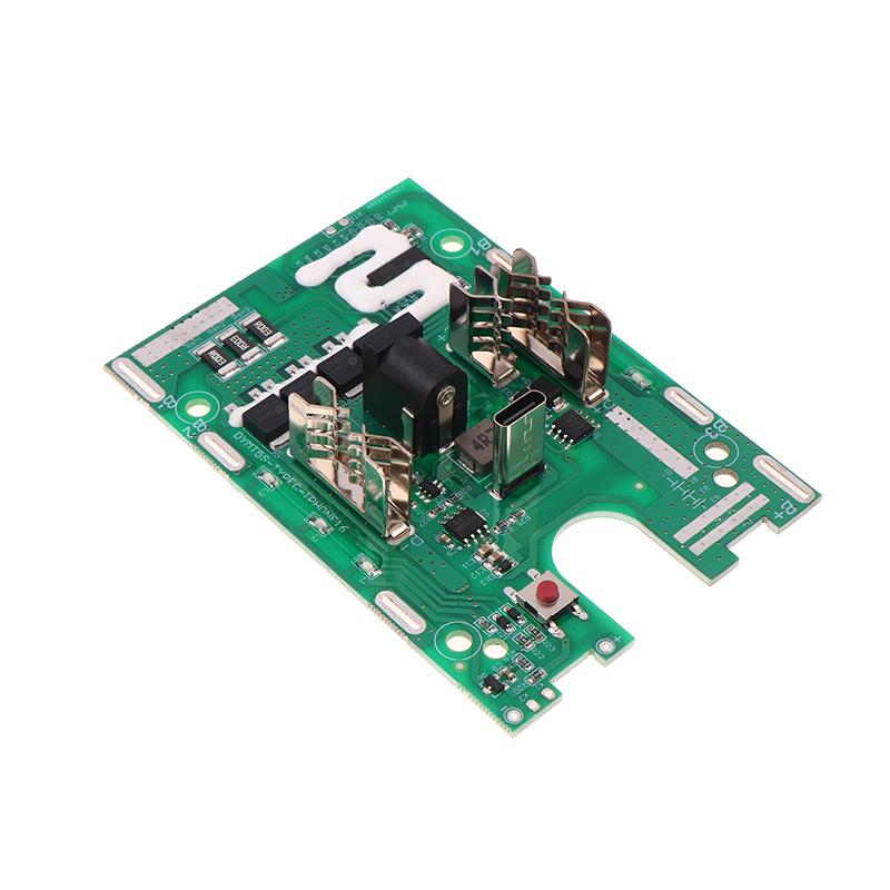 5/10/15*18650 21В 100А Аксессуары для электроинструмента Литий-ионный корпус аккумулятора Для Mak Коробка BMS Держатель платы зарядки PCBA Светодиодный индикатор питания 4 Мосфета