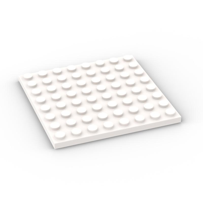 50 шт. Пластина 8x8 Точек Классические Строительные Блоки 64 Точки Базовая Пластина MOC Кирпичики 41539 Совместимые DIY Аксессуары Детали