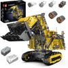 MOULD KING 17070/17071 Technical Car Building Block Remote Control R9800 Excavator Model Assembly Truck Brick Kid Christmas Gift