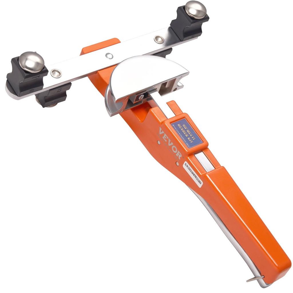 Pipe Tube Bender, 1/4"-7/8" Ratcheting Tubing Benders, 90° Forward/Reverse Pipes Bending Tools with 7 Dies for HVAC Air Conditioning Refrigerator