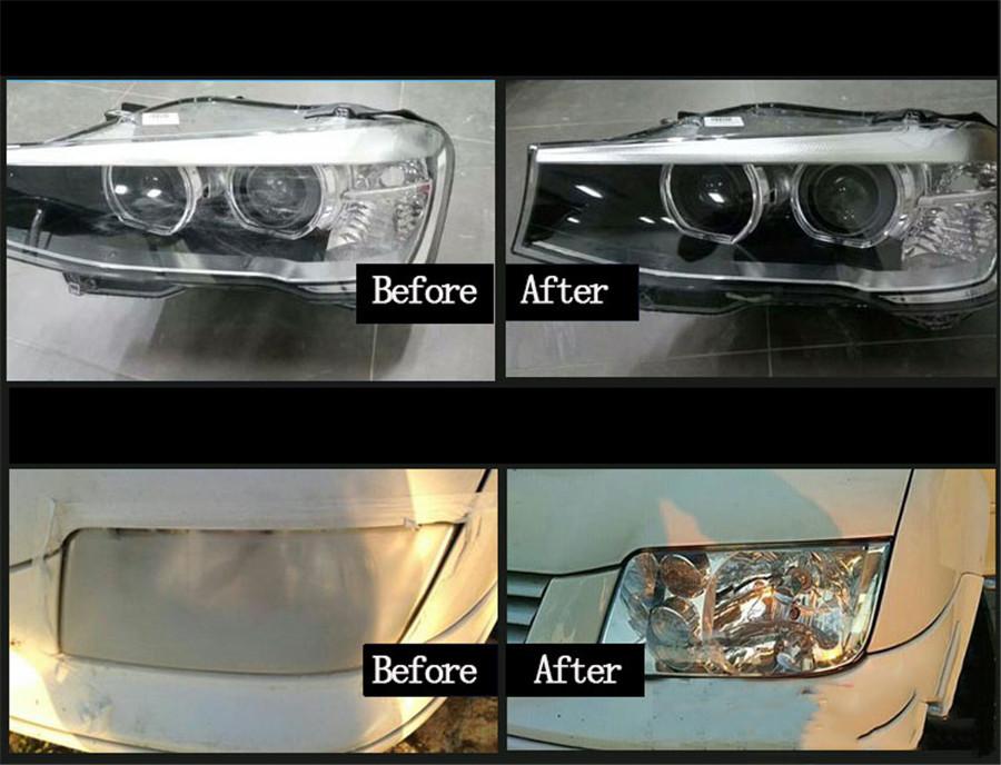 2019 НОВЫЙ Набор для ремонта/восстановления линз фар автомобиля Система восстановления Профессиональный полировальный инструмент+ Адаптер США + Распыляемая жидкость