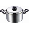 Eporus MyCrest II 22cm Double-Handled Pot, MT-22W, Silver