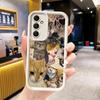 Чехол для телефона для Samsung Galaxy S26 S25 Ultra S24 FE Плачущие коты Сочетание мемов Оболочка S23 Plus S22 + S21 S20 5G Мягкий силикон Funda