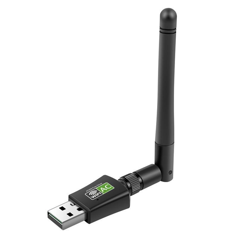 Двухдиапазонная 5G USB беспроводная сетевая карта 1300 Мбит/с, WiFi 6, без драйверов для компьютера