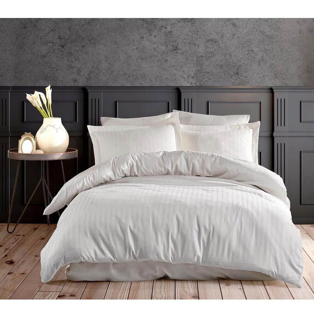 Двойной атласный пододеяльник Waterway из поликоттона