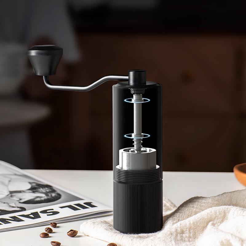 CLITON Manual Coffee Grinder Hand Crank Coffee Bean Grinder Portable Coffee Maker Hand Grinding Machine Automatic Grinding Powder Machine