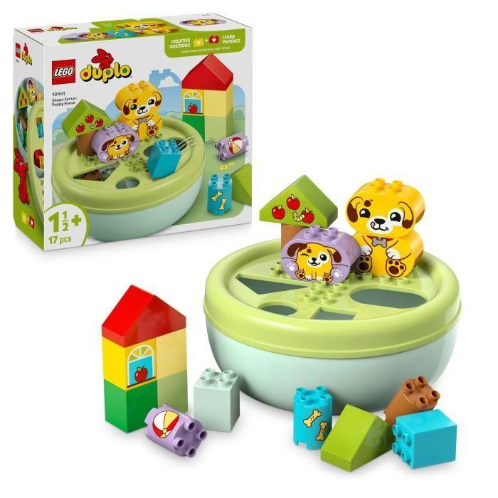 LEGO DUPLO My First 10441 Shape Sorter : The Puppy Niche - Early Learning Game From 18 Months