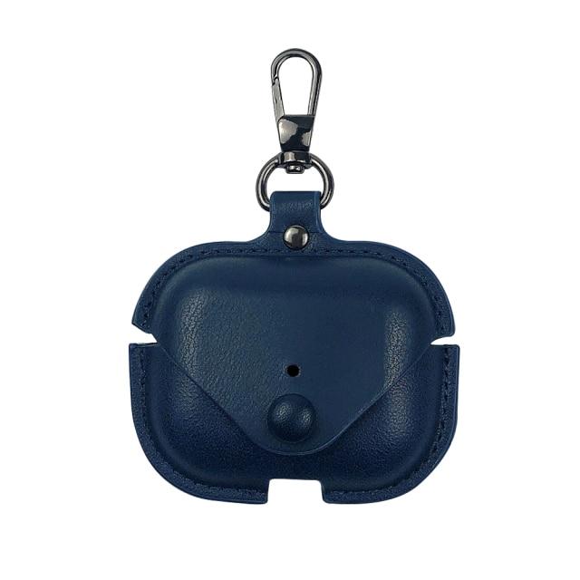 Кожаный чехол для беспроводных наушников с Bluetooth для AirPods Pro, чехол из натуральной кожи, защитный чехол для Apple Airpods 2 air pods, зарядное устройство