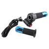 Поворотные ручки дроссельной заслонки 3 скорости со светодиодным дисплеем для электровелосипеда (синий)