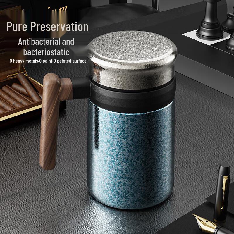 Fire Elephant Aero Pure Titanium Insulated Office & Travel Mug