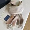 100% Wool Women Winter Scarf Plaid Long Warm Cashmere Scarves Hijab Lady Shawl Wrap Pashmina Bandana Head Scarves Poncho Stoles