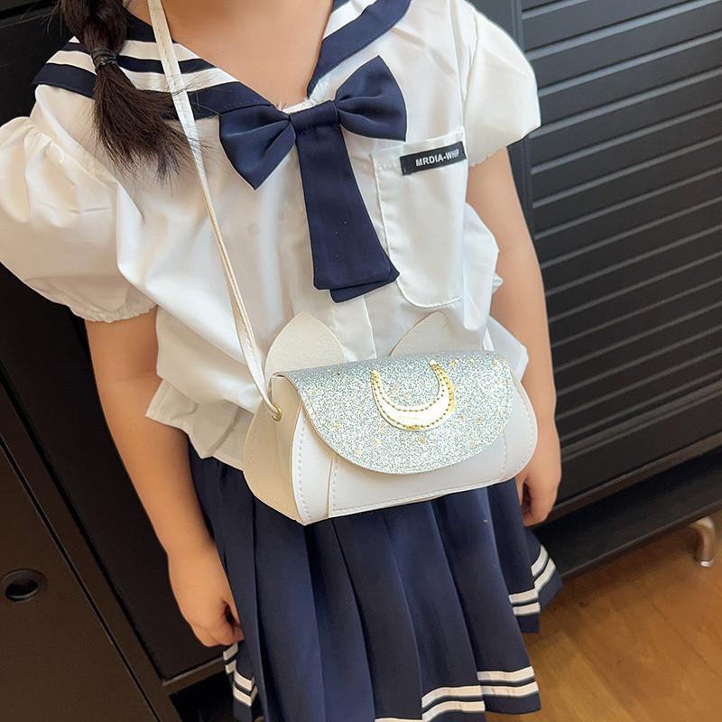 Ears Single Cat Shoulder Crossbody Bag Kids School And Daily Use Accessory Cute