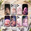 P-Проект S-SEKAI M-Мизуки A-Акияма Чехол для телефона Для iPhone 17pro, 16,15,14,13,12,11 X XR Plus,Другие Мягкий Черный Чехол