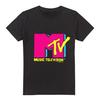 MTV Mens Hot Pink Logo T-Shirt